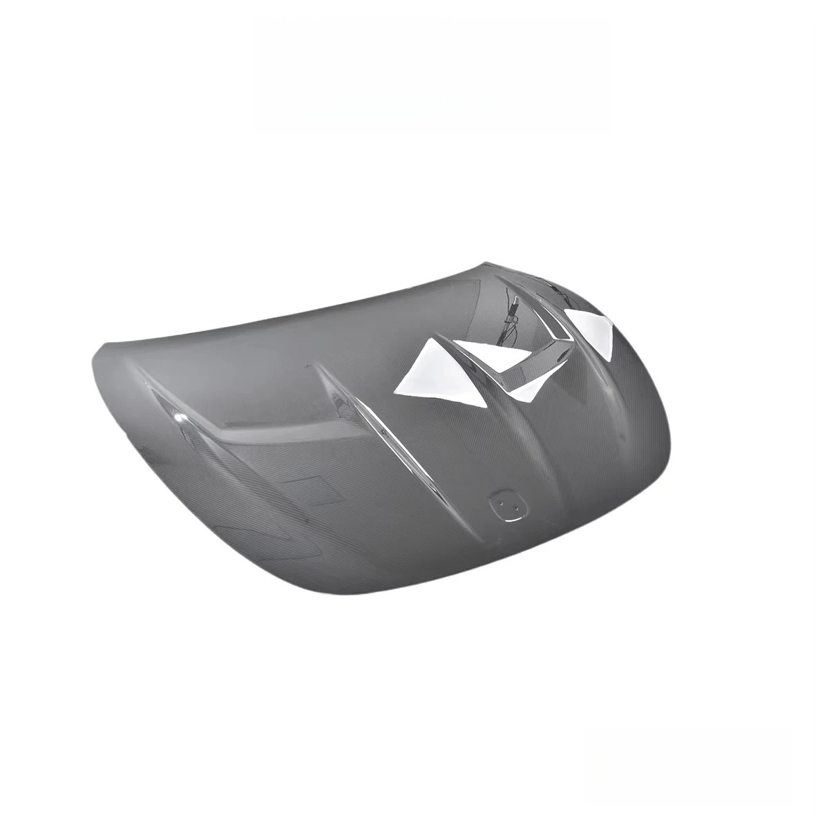 Car Modification Factory Price Color-unfading Durable Gloss/Matte Black Dry Carbon Fibre Bodykit Front Hood for SU7